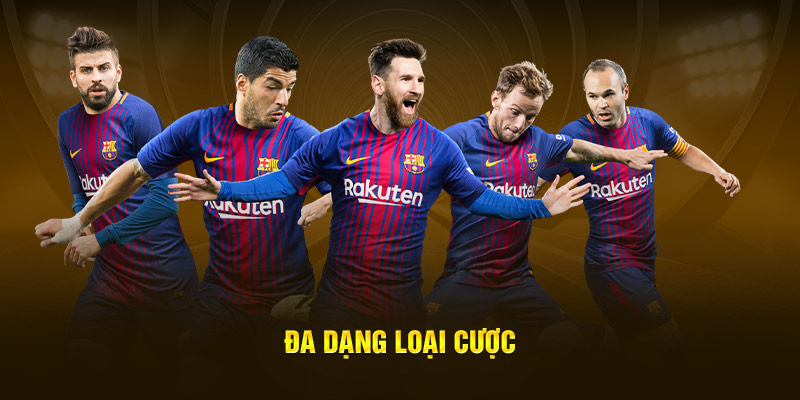 Đa dạng loại cược tại kèo châu âu